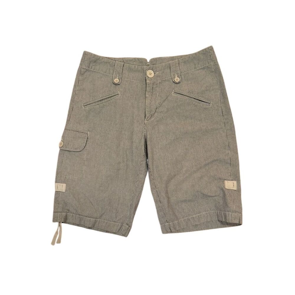 Sundance Women's Striped Cargo Shorts Multicolor Size 6